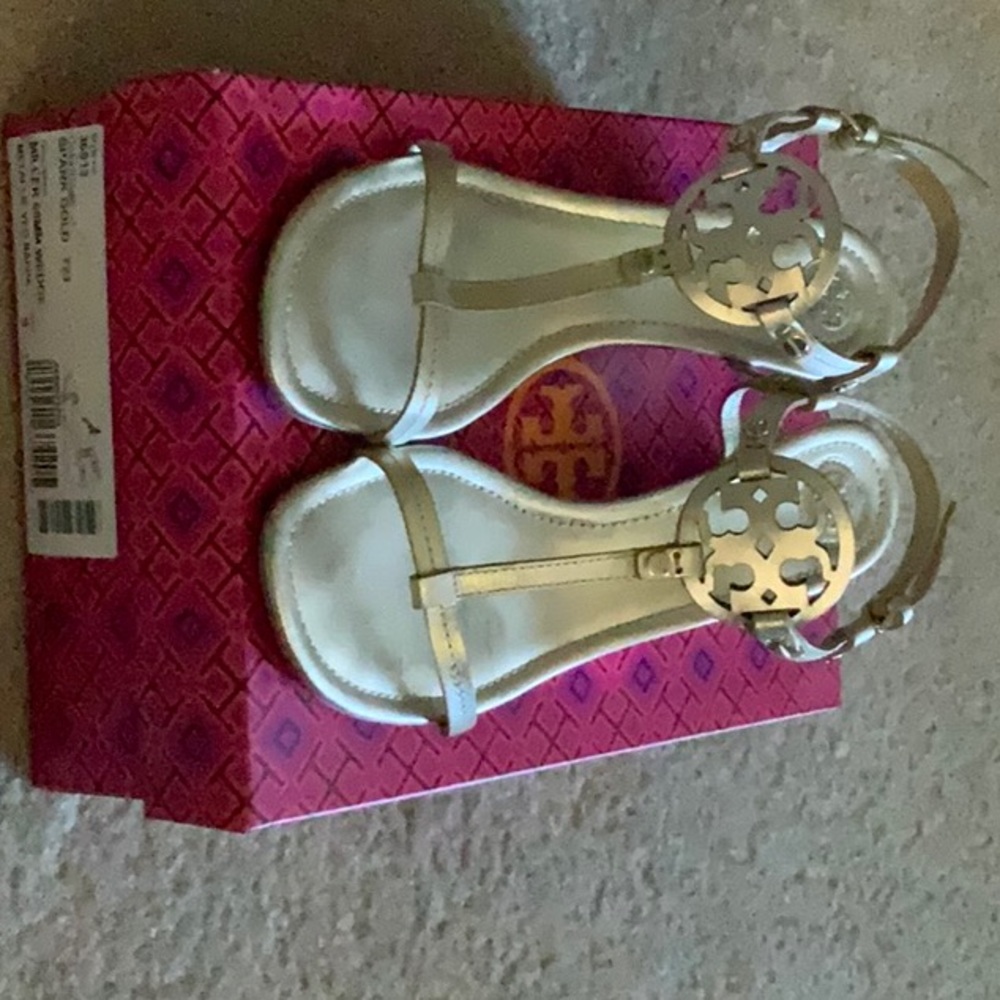 Tory Burch Miller wedge sandal size 9